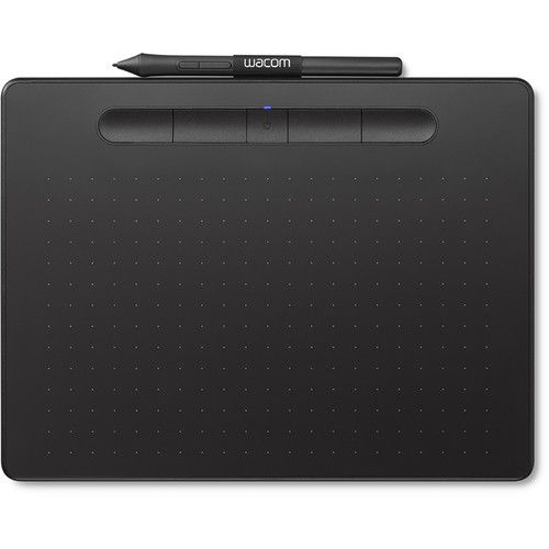  Wacom Intuos Bluetooth Creative Pen Tablet (Medium, Black)