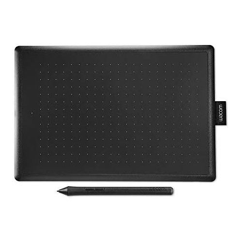  [아마존베스트]Wacom CTL-672-N pen tablet with pressure-sensitive pen, compatible with Windows and Mac, size M black / red