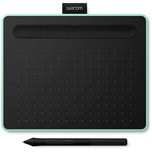  [아마존베스트]Wacom Intuos S Bluetooth Graphics Tablet 2540 lpi 152 x 95 mm USB/Bluetooth Green, Black - Graphics Tablets (Wired & Wireless, 2540 lpi, 152 x 95 mm, USB/Bluetooth, 7 mm, Pen)