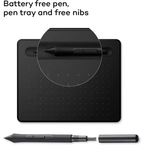  [아마존베스트]Wacom Intuos Pen Tablet Compatible with Windows and Mac