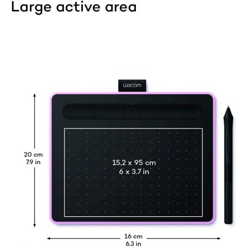  [아마존베스트]Wacom Intuos Pen Tablet Compatible with Windows and Mac