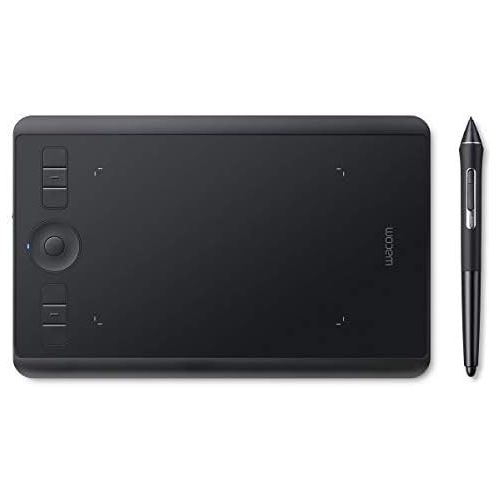  [아마존베스트]Wacom Intuos Pro S PTH460K1B Graphic Pen up to 8000 Levels Size S Black