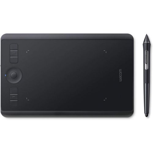  [아마존베스트]Wacom Intuos Pro S PTH460K1B Graphic Pen up to 8000 Levels Size S Black