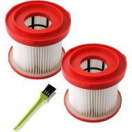 0880-20 Filter, Wet Dry Vacuum HEPA Filter Replacement Compatible Milwaukee 49-90-1900 Cordless Vacuums