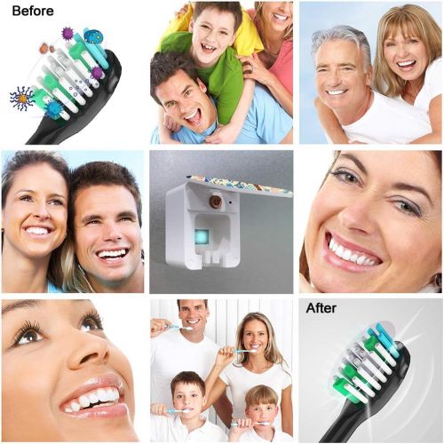  Wagner & Stern. Deep Toothbrush Sanitizer/UV-C Sterilizer. For Home and Travel, USB Li-Ion Rechargeable Battery. 3D Design. Compatible with all brush heads. Automatic. (Travel)