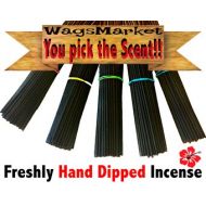 WagsMarket Incense Sticks 100 count, Buy 3 Get 1 Free Incense, Many Fragrances to Choose From, Natural Hand Dipped Incense, FREE SHIPPING in US.