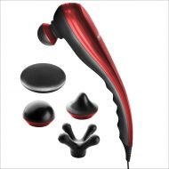 Wahl Deep Tissue Percussion Therapeutic Handheld Massager - Red Metallic - Has Variable Intensity...