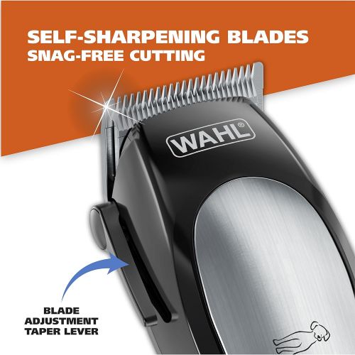  WAHL Lithium Ion Pro Series Cordless Animal Clippers  Rechargeable, Quiet, Low Noise, Heavy-Duty, Electric Dog & Cat Grooming Kit for Small & Large Breeds with Thick to Heavy Coat