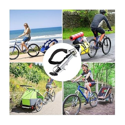  Wakauto Kids Tow Truck Trailer Hitch Kids Bike Trailer Bike Accessory Cycling Accessories Bike Trailers Bike Hooks Bicycle accesories Bike Trailer Attachment Child Tractor Connector