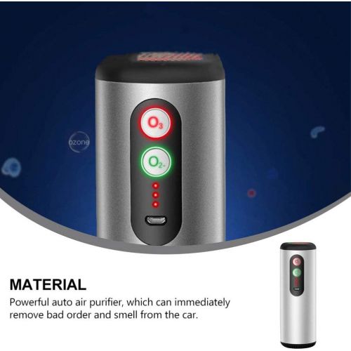  Wakauto Car Air Purifier Mini Air Purifier Filtration Air Cleaner Car Air Purge Device