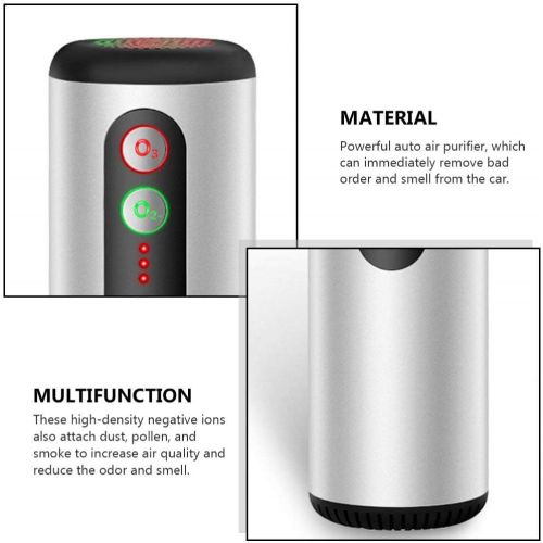  Wakauto Car Air Purifier Mini Air Purifier Filtration Air Cleaner Car Air Purge Device