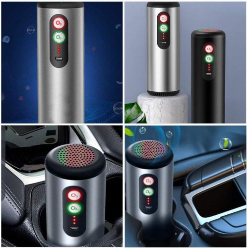  Wakauto Car Air Purifier Mini Air Purifier Filtration Air Cleaner Car Air Purge Device