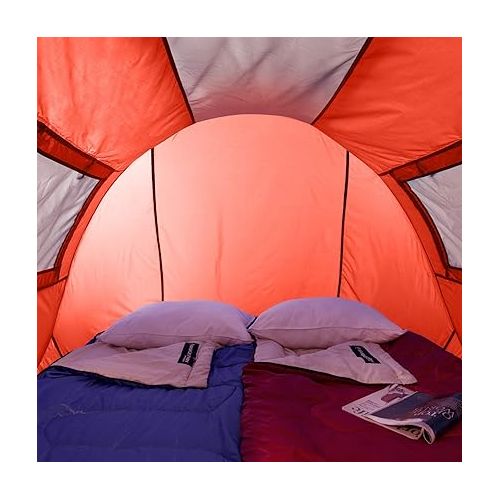  Pop-up Tent 2 Person Collection, Water Resistant Barrel Style Tent for Camping with Rain Fly and Carry Bag, Sunchaser 2-Person Tent by Wakeman Outdoors