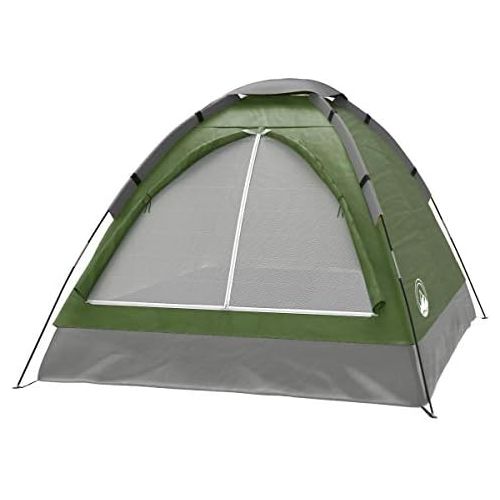  2-Person Camping Tent ? Includes Rain Fly and Carrying Bag ? Lightweight Outdoor Tent for Backpacking, Hiking, or Beach by Wakeman Outdoors