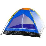 Wakeman M470039 2-Person Dome Tent for Camping with Carry Bag - Blue