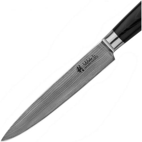  Wakoli Damastmesser Fleischmesser Filetiermesser Kochmesser Kuechenmesser - Wakoli Mikata