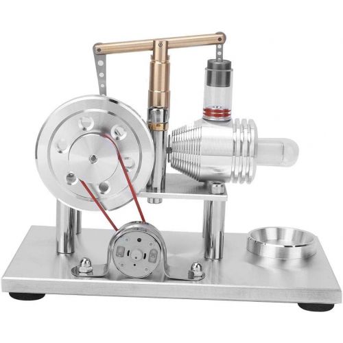  Wal front Miniature Hot Air Power Physical Generator Model Stirling Engine Model Science Toy Education Equipment Birthday Gift