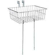 Wald 139 Front Bicycle Basket (18 x 13 x 6, Silver) 101695