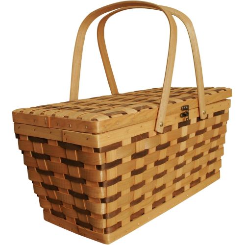  Wald Imports Tuscana Woodchip Picnic Basket