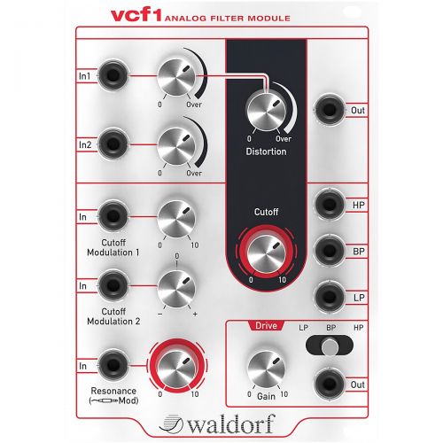  Waldorf},description:Waldorfs vcf1 analog filter module brings the sound and function of their popular Rocket and 2-Pole desktop synthesizers to a Eurorack format. Beside being a f