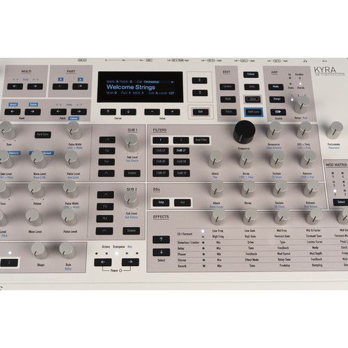  Waldorf Kyra Virtual Analog Synthesizer (White)