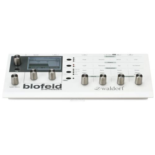  Waldorf Blofeld Desktop Synthesizer - White