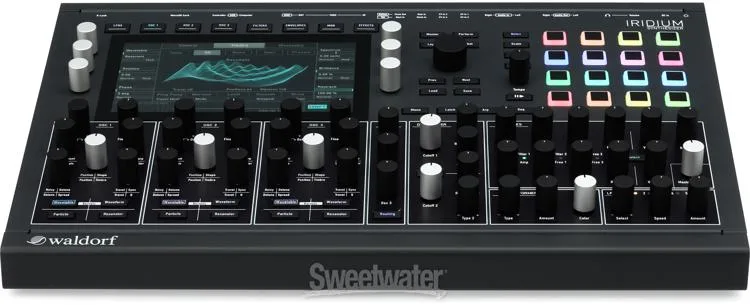  Waldorf Iridium Digital Polyphonic Desktop Synthesizer Demo