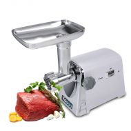 WALFRONT Electric Meat Grinder Mincer Machine Professional 1600W Stainless Steel Heavy Duty Sausage Stuffer with 3 Grinding plates for Home Commercial Food Grinding