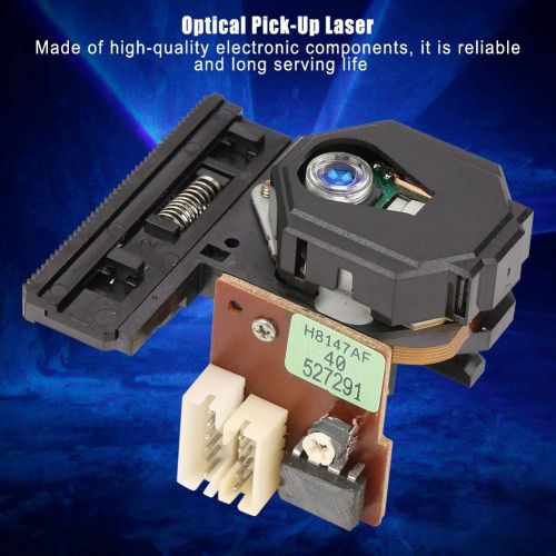  [아마존베스트]Wal front Optical Laser Lens, H8147AF Pick-Up Laser Lens Black CD Mechanism Replacement Parts, Pickup Laser Lens