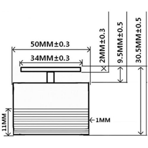  Walfront Resonance Speaker,1Pcs 50MM 2Inch All Frequency Resonance Speaker Vibration Strong Bass Louderspeaker (4Ω,25W)