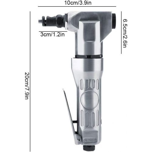  [아마존베스트]Walfront Air Nibbler Metal Cutter High Hardness Blade Air Scissors Handheld Pneumatic Cutting Tool 2800 rpm