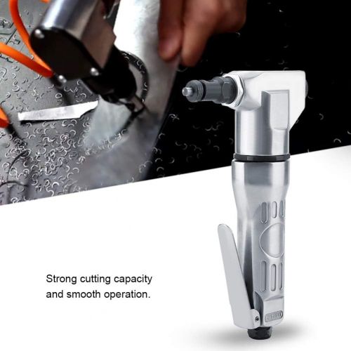  [아마존베스트]Walfront Air Nibbler Metal Cutter High Hardness Blade Air Scissors Handheld Pneumatic Cutting Tool 2800 rpm