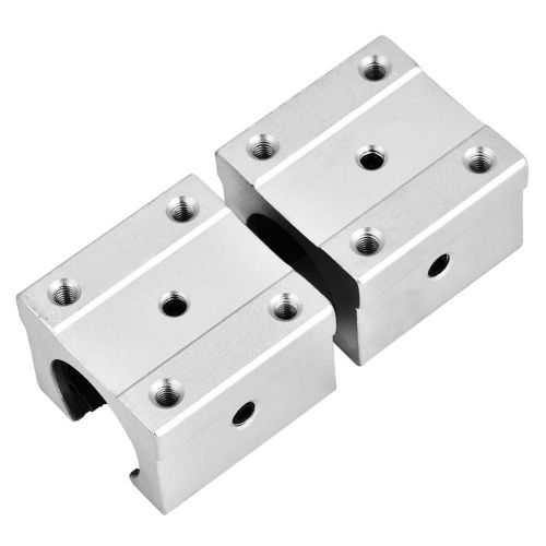  [아마존베스트]Walfront SBR16UU 16 mm Aluminium Linear Bearing Slider Linear Bearing Slide Block for CNC Router Parts Pack of 4