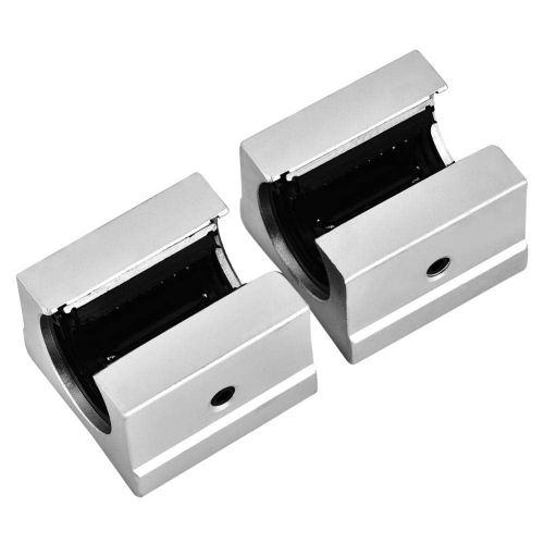  [아마존베스트]Walfront SBR16UU 16 mm Aluminium Linear Bearing Slider Linear Bearing Slide Block for CNC Router Parts Pack of 4