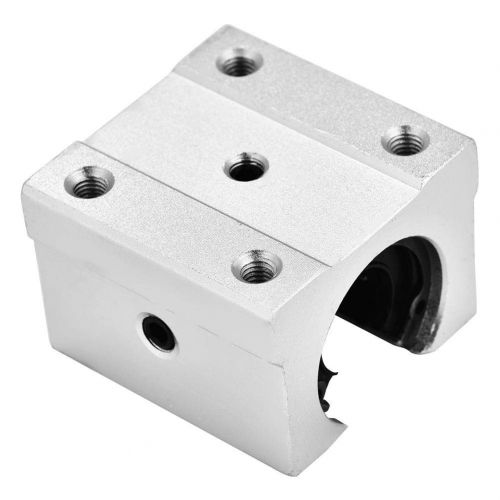  [아마존베스트]Walfront SBR16UU 16 mm Aluminium Linear Bearing Slider Linear Bearing Slide Block for CNC Router Parts Pack of 4