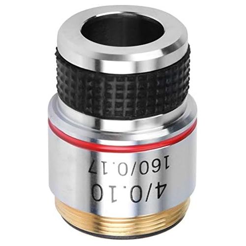  [아마존베스트]Wal front 4X 185 Biological Microscope Achromatic Lens 160/0.17 For Metallurgical Microscope Achromatic Lens Parts For Optical Instruments Conversion Lens