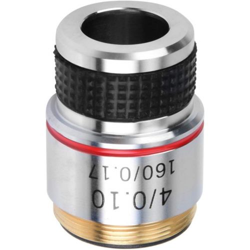  [아마존베스트]Wal front 4X 185 Biological Microscope Achromatic Lens 160/0.17 For Metallurgical Microscope Achromatic Lens Parts For Optical Instruments Conversion Lens