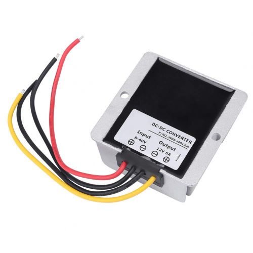  [아마존베스트]-Service-Informationen Walfront DC8V ~ 40V to 12V 6A 72W Auto Step Up/Down Converter Boost/Buck Voltage Regulator Module