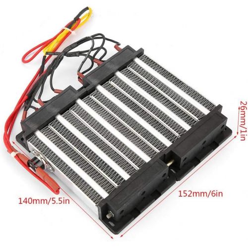  Walfront PTC Ceramic Air Heater 1500W Insulated PTC Ceramic Air Heater PTC Heating Element DIY Heating Tools (110V)