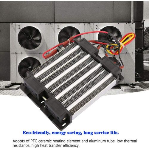  Walfront PTC Ceramic Air Heater 110V/220V 1000W Insulated PTC Ceramic Air Heater PTC Heating Element (110V)