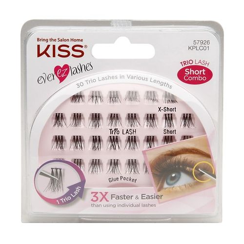 월그린 Walgreens Kiss Ever EZ Lashes Trio Lash Set