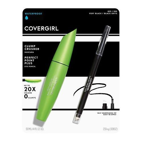 월그린 Walgreens CoverGirl Clump Crusher Mascara & Perfect Point Pencil Black