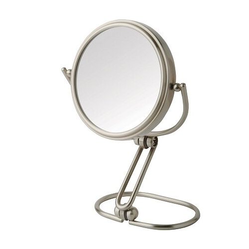 월그린 Walgreens Jerdon Folding Travel Mirror, 15X Magnification, 3-Inch Diameter Nickle Finish