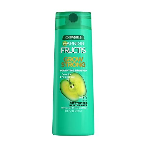 월그린 Walgreens Garnier Fructis Grow Strong Shampoo, For Stronger, Healthier, Shinier Hair