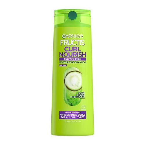 월그린 Walgreens Garnier Fructis Curl Nourish Fortifying Shampoo, For Defined, Frizz-Resistant Curls