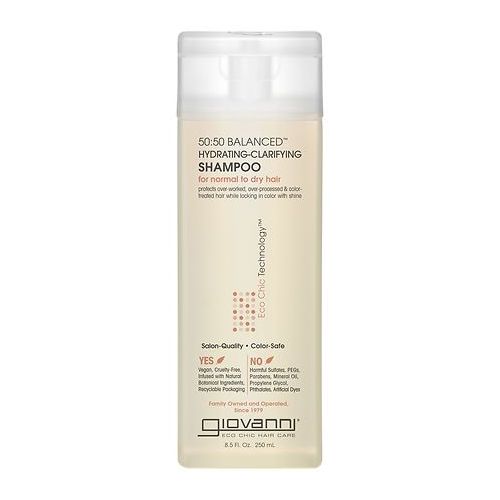 월그린 Walgreens Giovanni 50:50 Balanced Hydrating-Clarifying Shampoo, for Normal to Dry Hair