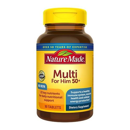 월그린 Walgreens Nature Made Multi 50+ Dietary Supplement Tablets