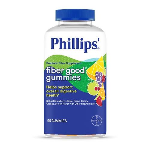 월그린 Walgreens Phillips Fiber Good Gummies Natural Fruit Flavors