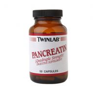 Walgreens Twinlab Pancreatin Quadruple Strength Digestive Supplement Capsules