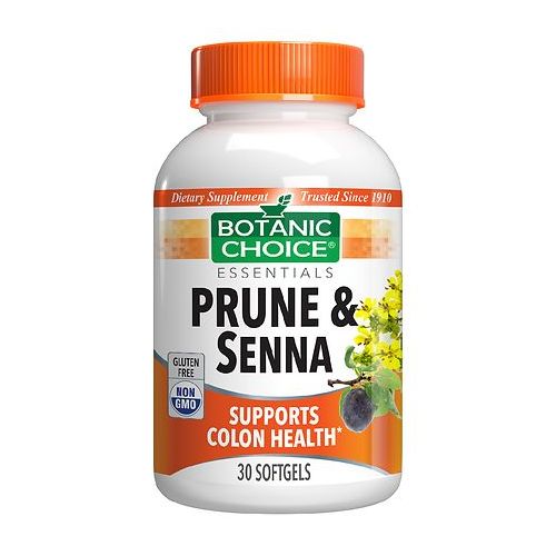 월그린 Walgreens Botanic Choice Prune & Senna Dietary Supplement Softgels